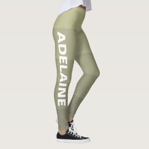 Name   Stilvolle 5 warme Gray Shades Blocks Leggings