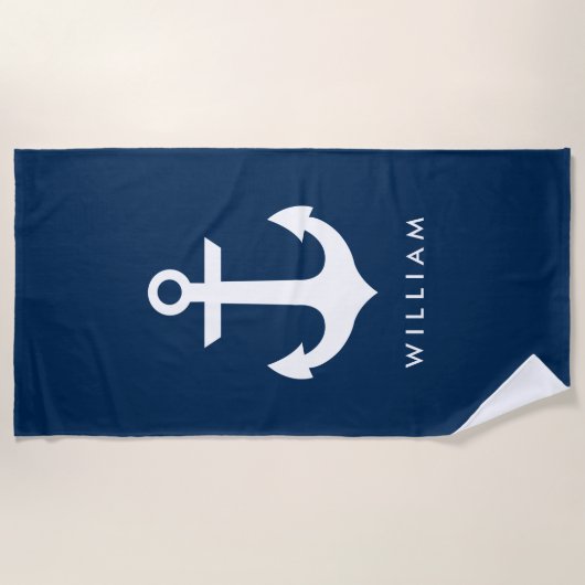 Name Strandtuch (Vorderseite)