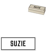 Name Suzie Gummistempel (Stempel)