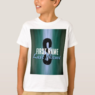 Name T - Shirt w Anfangs-, Vor- und Nachname HAMbW