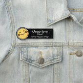 Name Tag Abzeichen für kleine Unternehmen Namensschild (Beispiel)