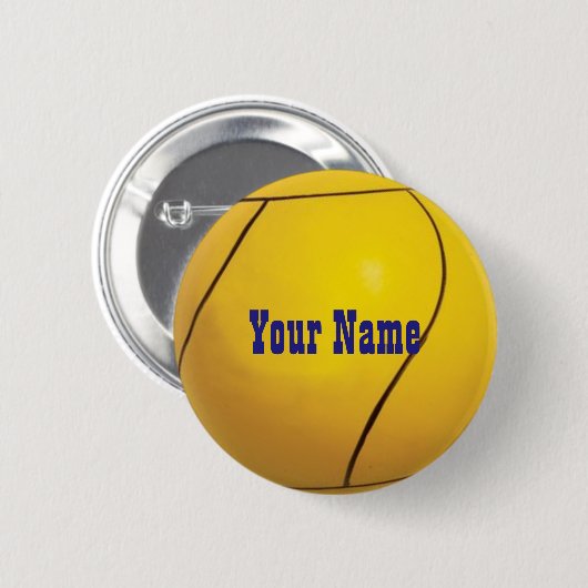 Name-Tag-Ball-Taste Button (Vorne & Hinten)