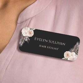 Name-Tag der tropischen Rose Namensschild