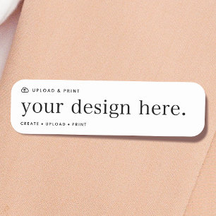 Name Tag Ihres Design Upload Namensschild