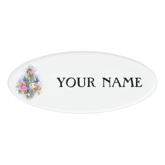 Name-Tag Namenschild (Vorderseite)