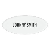 Name-Tag Namenschild (Vorderseite)