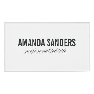 Name-Tag Namenschild