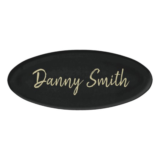 Name-Tag Personalisiert Namenschild (Vorderseite)