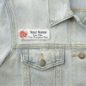 Name Tag Primroses Blume Benutzerdefiniertes Abzei Namensschild (Beispiel)