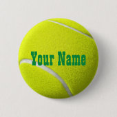 Name-Tag-Tennisball-Schaltfläche Button (Vorderseite)