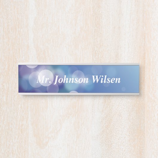 Name-Tag Türschild (Vorderseite )
