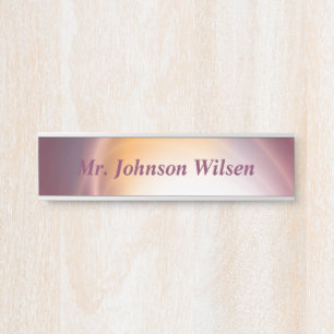 Name-Tag Türschild