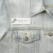 Name-Tag-Vorlage Beruflich Business Namensschild (Beispiel)