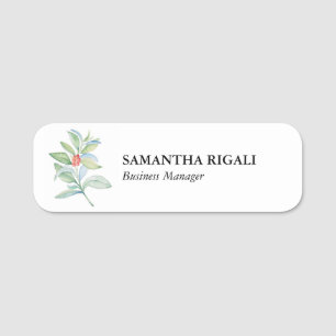 Name-Tag-Vorlage Xmas Namensschild