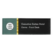 Name-Tags der Führungskraft Namenschild (Vorderseite)