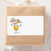 NAME TAGS, ETIKETTEN, PINA COLADA RECIPE COCKTAIL (Insitu)