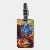 Name, Tarantula-Nebelfleck, Weltraumbild Gepäckanhänger (Vorderseite vertikal)