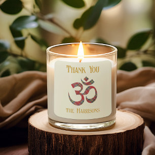 Name. Tartan Om Symbol 3-in Danke Aufkleber