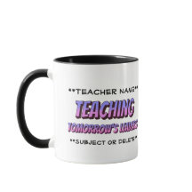 Name Tasse Cartoon Stil | Lehrende