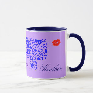 Name-Tasse des Heather-Designers Tasse