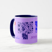Name-Tasse des Heather-Designers Tasse (Vorderseite Links)