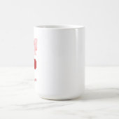 Name Tasse mit rosa Bow und Kirschen (Mittel)