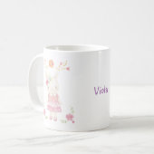 Name-Tasse personalisierte niedliche Kaffeetasse (Vorderseite Links)