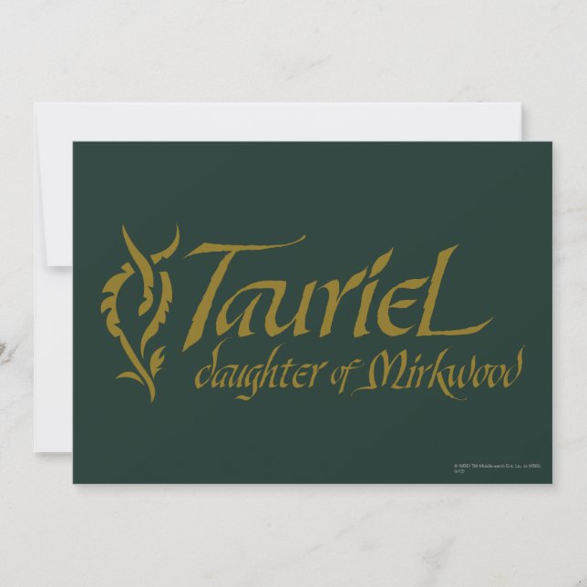 Name TAURIEL™ (Vorderseite)