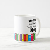 Name Tea Drinks, Buchlesen Kaffeetasse (VorderseiteRechts)