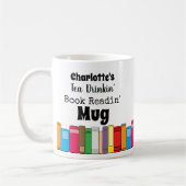 Name Tea Drinks, Buchlesen Kaffeetasse (Links)
