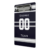 Name,#, Team, Sportfan Team Mini Klemmbrett (Gewinkelt2)