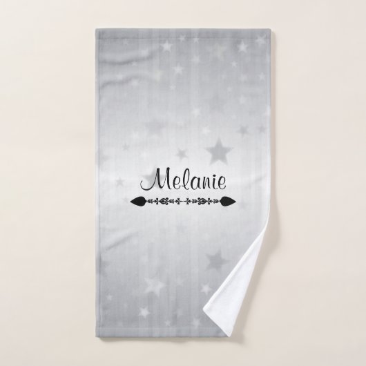 Name TEMPLATE, dekorativ, anpassen Handtuch (Handtuch)