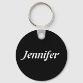 Name Template keychain Schlüsselanhänger (Vorderseite)