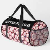 Name Text hinzufügen, Alex's Volleyball Gear Duffle Bag (Rechte Ecke)