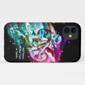 Name Text hinzufügen (oder löschen) Motocross-Bike Case-Mate iPhone Hülle (Rückseite (Horizontal))