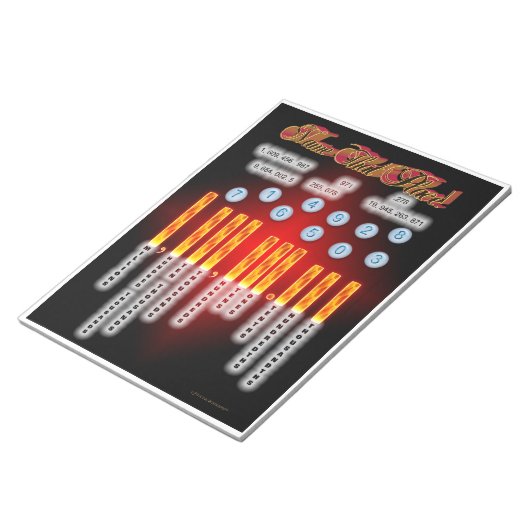 Name That Place Value Notepad Notizblock (angewinkelt)