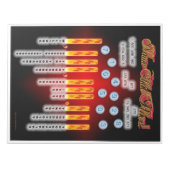 Name That Place Value Notepad Notizblock (Vorderseite)