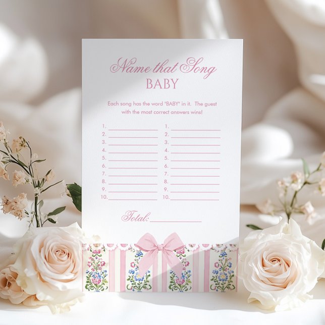 Name That Song Baby Love Shack Baby Coquette game (Von Creator hochgeladen)