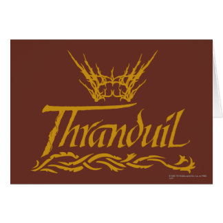 Name Thranduil