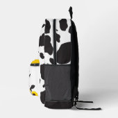 Name Tierkuh Sonnenblume Bedruckter Rucksack (Rechts)