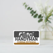 Name Timber Handyman Tools Signatur Visitenkarte (Stehend Vorderseite)