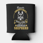 Name / Titel nie unterschätzt mit einem GSD Dosenkühler (Rückseite)