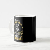 Name / Titel nie unterschätzt mit einem GSD Kaffeetasse (Vorderseite Links)