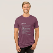 Name: Tri-Blend Shirt (Vorderseite voll)