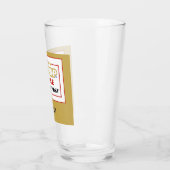 Name, Trump-Vance America First 2025 Pint Glas (Links)