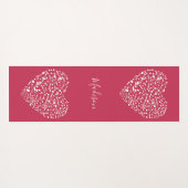 Name-u. Farbemusikalische Herzyogamatte Yogamatte (Rückseite (Horizontal))