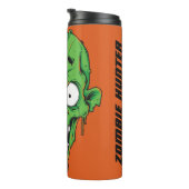 Name-u. Farbezombietrommel Thermosbecher (Nach rechts gedreht)