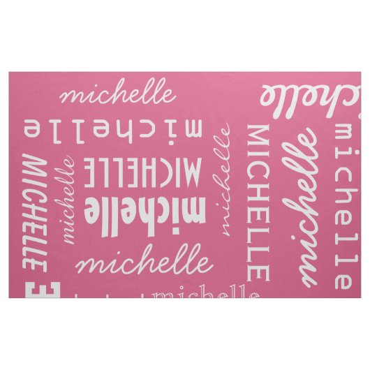 Name- u. Farbgewebe Stoff (Fat Quarter (45,7 x 55,9 cm))