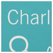 Name- u. Farbgewebe Stoff (Nahaufnahme)