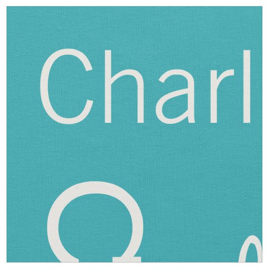 Name- u. Farbgewebe Stoff (Nahaufnahme)